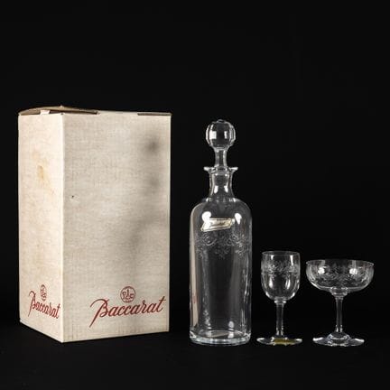Baccarat « Sévigné », service de verrerie de 26 pi