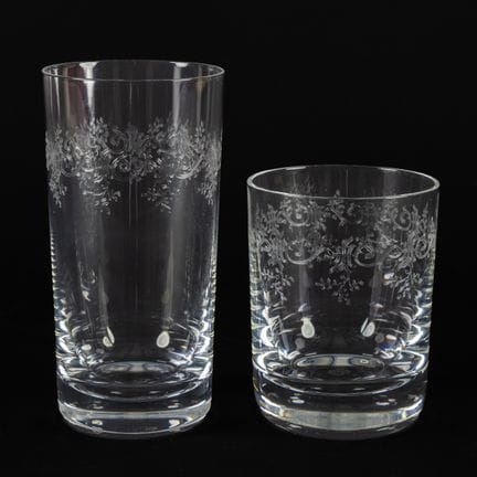 Baccarat « Sévigné », 6 verres à long drink, 6 ver