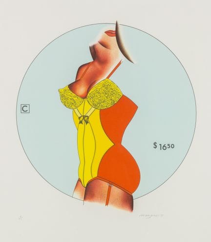 Allen Jones (1937) “Three in One”, 8/15, serigrafi