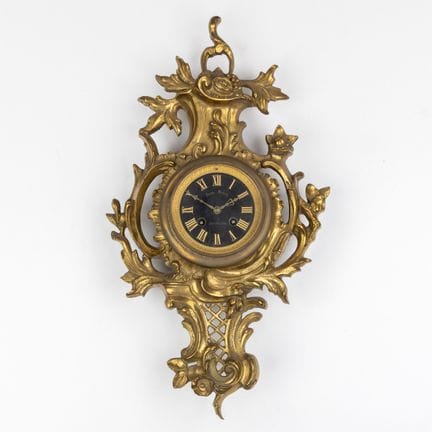 Reloj de pared francés tipo «cartel», estilo Luis 