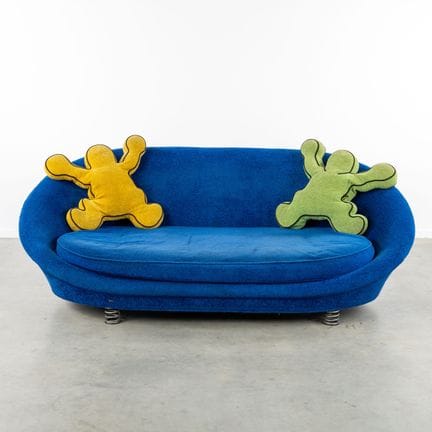 Keith Haring (1958–1990), divano a due posti “Pool