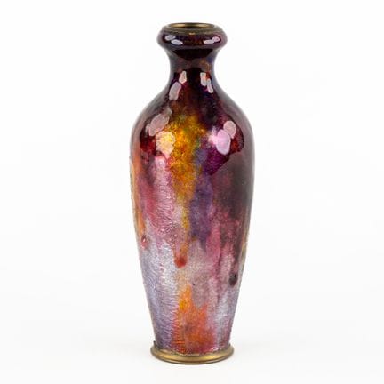 Camille Fauré (1874–1956), vaso “Soliflore”, rame 
