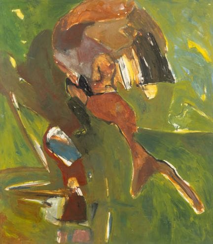 Kiro Urdin (1945) “Composizione astratta”, acquere