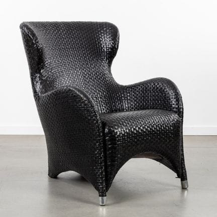Poltrona o sedia da salotto in stile Mid-Century, 