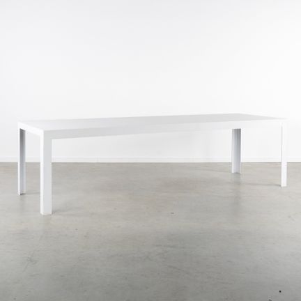 Philippe Vandermeulen (XX) “Garden Table”. Allumin