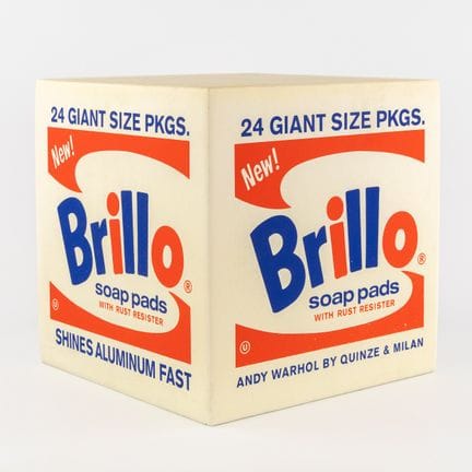 Andy Warhol (1928–1987) « Brillo », coussin d’assi