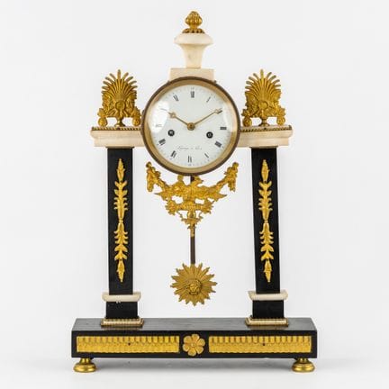 Reloj de columna, Lagrange à Paris, estilo Imperio