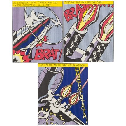 Roy Lichtenstein (1923–1997) “As I Opened Fire”, t