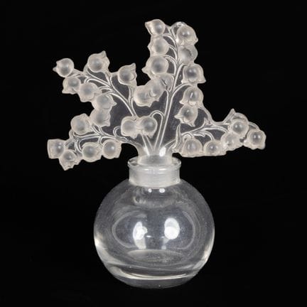 Lalique France, flacon de parfum Clairefontaine, o