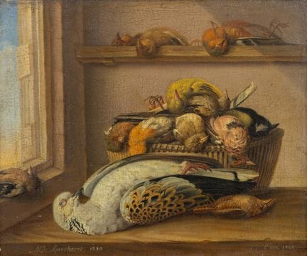 米歇尔·约瑟夫·斯皮卡特（1748–1838），《静物》，木板油画（1830年）。



木板油画。