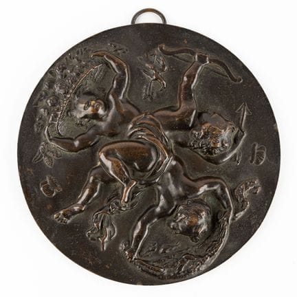 Roundelle ou médaillon ancien, « Les richesses de 