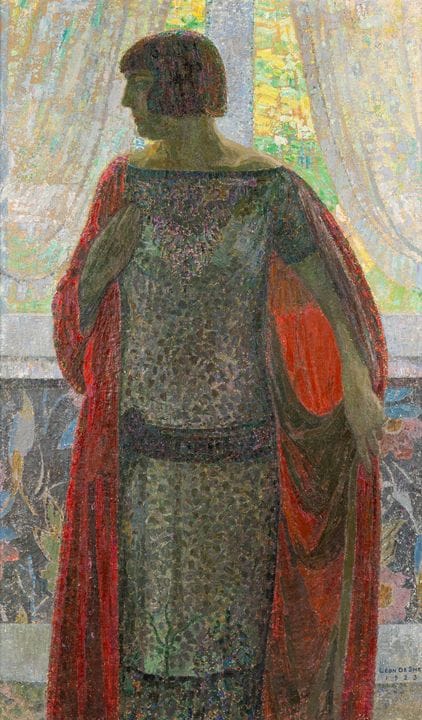 莱昂·德·斯梅特（1881-1966）《玛丽亚肖像》，布面油画（1923年）



布面油画。

玛