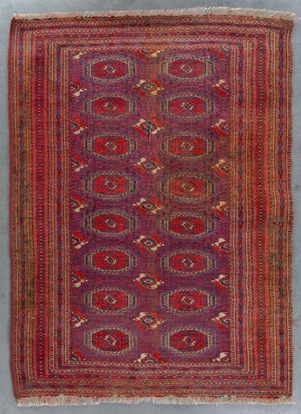 Tapis oriental ancien, tissé à la main, de Boukhar