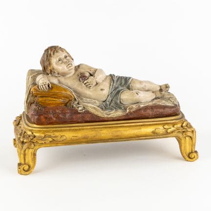 Ernesto Solitario (1838–?) « L’Enfant Jésus allong