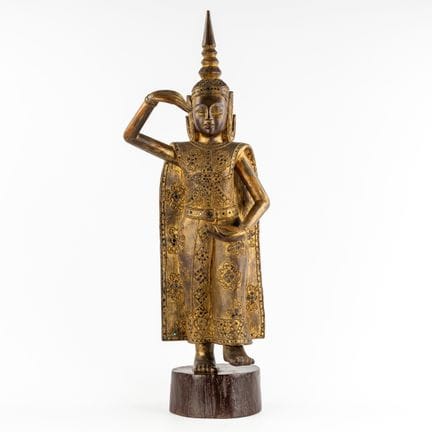 Statue décorative représentant une danseuse de tem