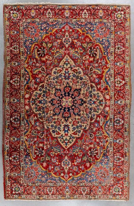 Tapis oriental tissé à la main, Bakhtiari, Iran (3
