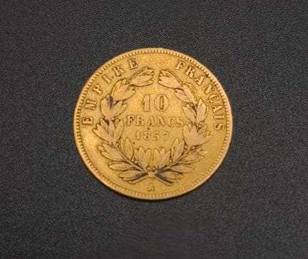 Pièce de 10 francs or
Frais en sus des enchères: 7