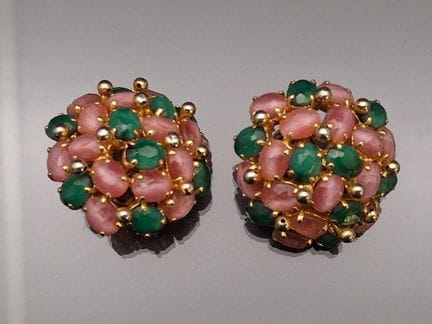 Christian Dior Germany, paire de clips d’oreilles 