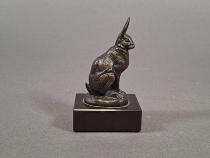 secondo Antoine-Louis BARYE (1795-1875). 
Lepre se