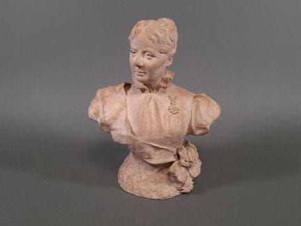 C. DYONNEL (Fine del XIX secolo)
Busto di Mlle Amé