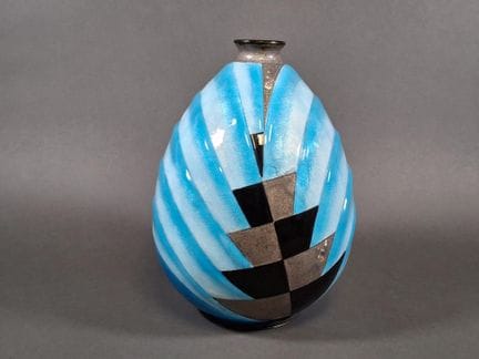 Camille FAURE (1874-1956) a Limoges. 
Grande vaso 