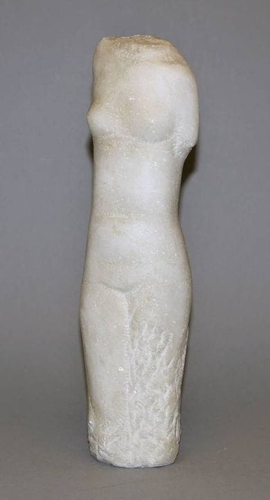 Fritz Schwarzbeck, Nudo femminile in piedi, torso,
