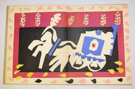 Henri Matisse, annonce éditoriale de « Jazz » acco