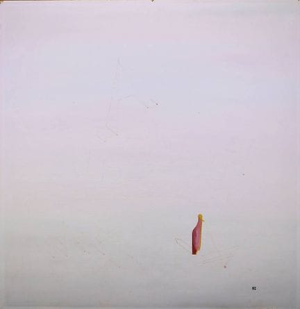 Udo Nöger, Composition épurée, grande peinture à l
