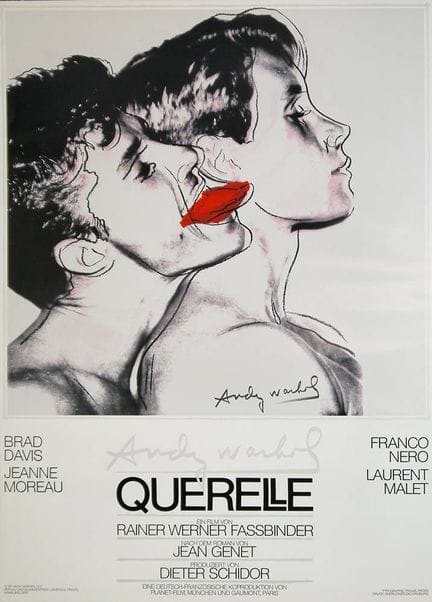 Andy Warhol, « Querelle White », première édition 