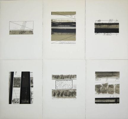 Otto Herbert Hajek, 8 serigrafie a colori tratte d