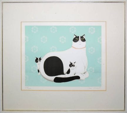 Jan Balet, Gatti e Café-Extra, 2 litografie a colo