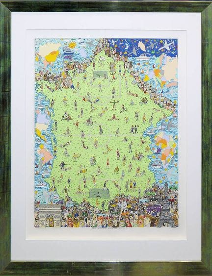 James Rizzi, « The World Will Be Watching », grand
