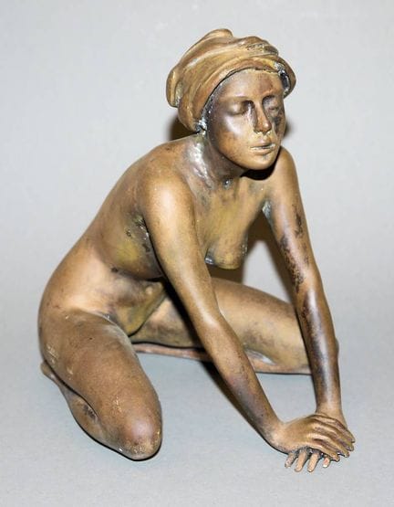 Arno Breker, Nudo femminile, scultura in bronzo
Ar