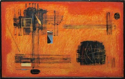 Horst Egon Kalinowski, "Le Chemin De Damas", Ölgem