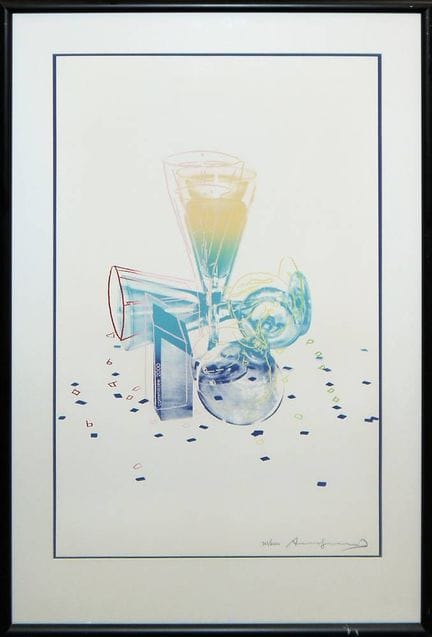Andy Warhol, « Committee 2000 », sérigraphie en co