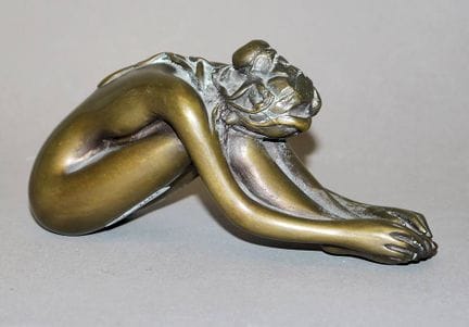 Bruno Bruni, "La Sorella", scultura in bronzo
Brun