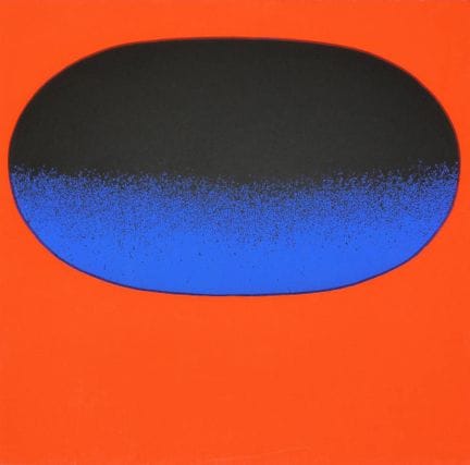 Rupprecht Geiger, Senza titolo, serigrafia a color