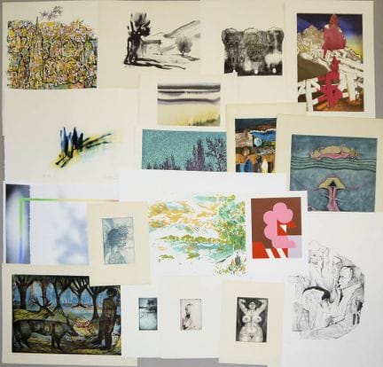 Collection d'art graphique moderne
38 feuilles, do