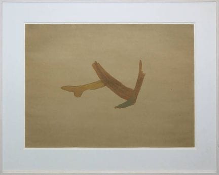 Joseph Beuys, litografia a colori tratta da: *Spur