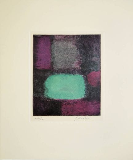 Georg Meistermann, Composition abstraite, sérigrap