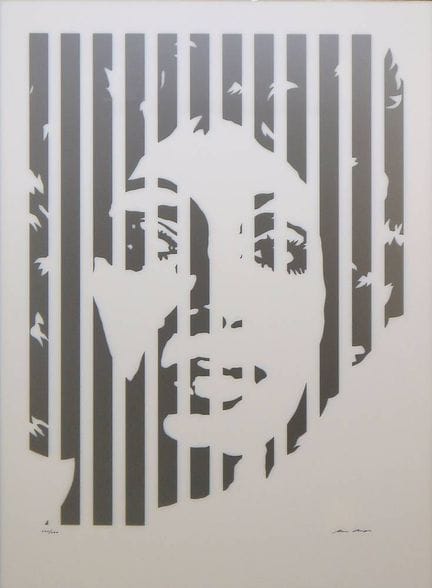 Werner Berges, "Gourmet de Funk" (Silver), serigra