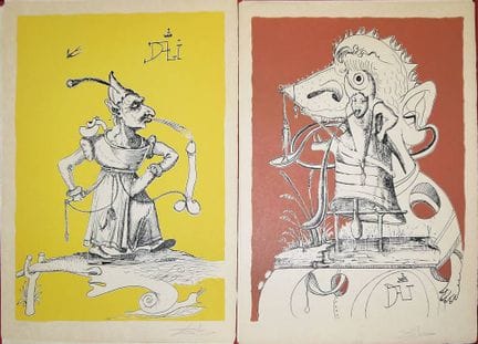 Salvador Dalí, "Les songes drolatiques de Pantagru