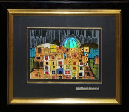 Friedensreich Hundertwasser, "Barbakan Castle in P
