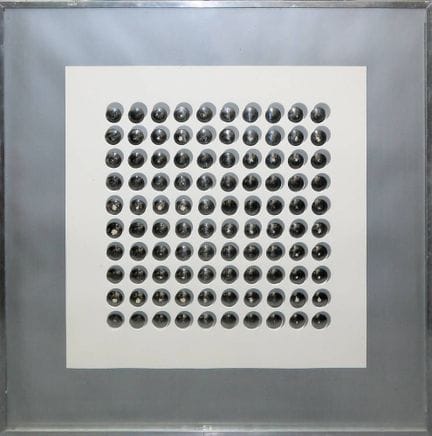 Victor Bonato, Senza titolo, serigrafia del 1970, 