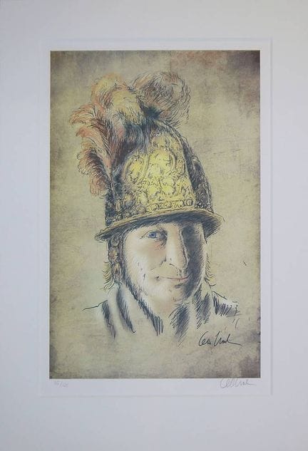 Otto Waalkes, « Ottifantenhelm », lithographie en 