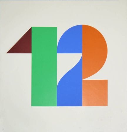 Anton Stankowski, Art concret, 10 sérigraphies en 