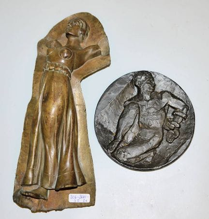 Hermann Adolf Raddatz, Prométhée, grande plaque en