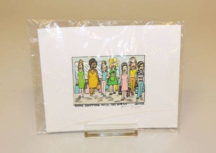 James Rizzi, « Going shopping with the Girls », li