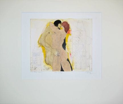 Adi Holzer, « Das Schloss » et « Trauernder », 2 g