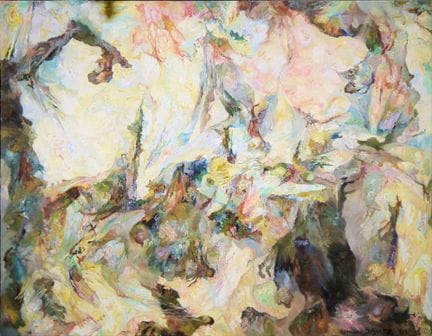 Bernard Schultze, "Circe", Ölgemälde von 1980 im M
